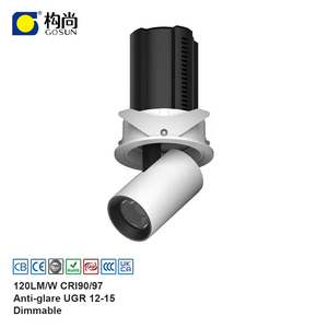 6W 8W 14W 20W 32W thiết kế mới 360 độ xoay COB LED Trần lõm cố định có thể thu vào Downlight - Product Image 1