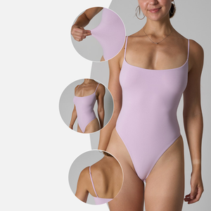 จั๊มสูททรง<span class=keywords><strong>สามเหลี่ยม</strong></span>แบบชิ้นเดียว สายปรับได้ กระชับสัดส่วน ช่วยเก็บหน้าท้อง เหมาะสำหรับออกกำลังกาย โยคะ - Product Image 5