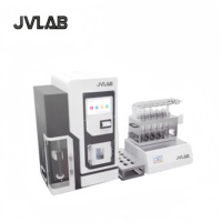 Analyseur automatique de distillation d'azote Kjeldahl, capacité réglable de 15 à 30 ml/min, temps de distillation de 3 à 9 minutes pour les protéines