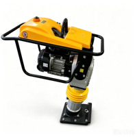 Pilonneuse thermique robuste 5.5HP 6.5HP pour la construction, compacteur de sol homologué CE