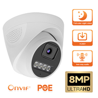 Kamera CCTV Mini Dome WiFi HD CMOS 5MP untuk Keamanan Rumah Pintar dengan Pan-Tilt, Penglihatan Malam, Audio Dua Arah, dan NVR untuk Penggunaan Dalam Ruangan