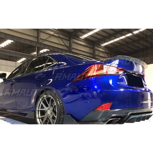 Aileron de coffre arrière en fibre de carbone véritable pour Lexus IS200t IS300 2013-2017 Kit carrosserie Accessoires auto - Product Image 5