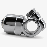 Pièces de moteur GS125 GN125 QJ125 Levier de démarrage au pied pour Suzuki GN125 GS125 QJ125 150cc Remplacement chromé