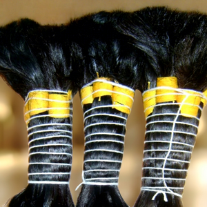 Cabello Humano Indio Remy con Cutícula Alineada, Cabello de Templo, Solo 100g, Doble Trama a Máquina - Product Image 1