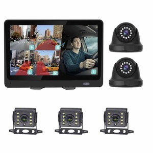 Systèmes de surveillance de la conduite et de suivi de flotte haut de gamme 4G AI MDVR avec écran 10 pouces, 5 canaux, BSD, ADAS, DMS pour camions - Product Image 1