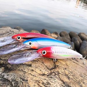 Top Right M131 140 mm 47 g <span class=keywords><strong>Esca</strong></span> Minnow Affondante da Traina d'Altura <span class=keywords><strong>per</strong></span> la Pesca al Tonno Jerkbait Pesca <span class=keywords><strong>Esca</strong></span> Rigida Affondante da Traina - Product Image 2