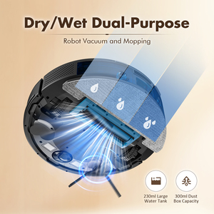 Robot aspirateur à vidage automatique, nettoyeur multifonctionnel, navigation LSD, cartographie, nettoyage des sols, robot aspirateur pour la maison - Product Image 5