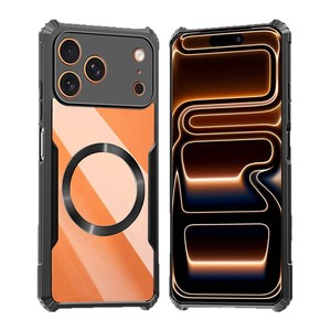Funda para iPhone 17 Pro Max, Carcasa Magnética de Acrílico de Alta Transparencia con Disipación de Calor, Protectora para Teléfono - Product Image 4