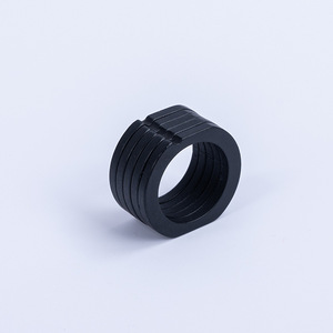 Anillo magnético metálico negro en stock con fuerte succión, tapa de disco magnético circular, anillo magnético potente de forma especial - Product Image 4