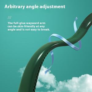 2025 <span class=keywords><strong>ventilateur</strong></span> de cou suspendu sans fil USB charge Portable paresseux affichage numérique sport pliant Mini <span class=keywords><strong>ventilateur</strong></span> électrique - Product Image 4