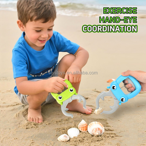 Nuovi Giocattoli Estivi per Bambini: Set di Clip da <span class=keywords><strong>Spiaggia</strong></span> con Cartoni Animati, 2 Colori, Giocattoli Robot con Manico in Plastica per Esterni, Regalo per Bambini - Product Image 3