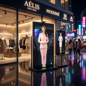 จอแสดงผลโฆษณา AI ขนาด 75 นิ้ว 3 <span class=keywords><strong>ม</strong></span>ิติ โฮโลแกรมโปร่งใส รุ่น UT-75SQT2 ความละเอียด 4K ความสว่าง 1000000:<span class=keywords><strong>1</strong></span> 1000cd/m - Product Image 6