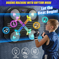Gants de machine de boxe RS Electronic Smart Music Support mural multifonction pour adulte Tampon de frappe Échantillon gratuit Vente en gros
