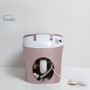Asiento de inodoro inteligente con sensor y bidé para mujer, con asiento calefactado, taza de una pieza alargada con nanoglaseado y patrón de drenaje P-Trap/S-Trap - Product Image 5