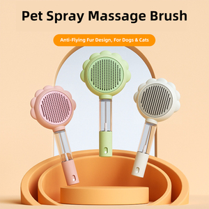 <span class=keywords><strong>Brosse</strong></span> à vapeur multifonctionnelle pour chat, vaporisation à un clic, peigne pour animaux de compagnie, <span class=keywords><strong>brosse</strong></span> autonettoyante pour toilettage des chiens, pour animaux à poils longs ou courts - Product Image 6