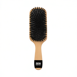 Brosse à main TTAKE avec manche en bois, poils en acier 5x15x23 mm, 16 fils, outil de nettoyage abrasif - Product Image 2