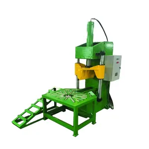 Scrap Tire Cutter Tyre Tread Cutting Machine Rubber Bale Cutters