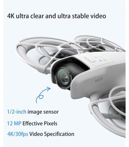 โดรน DJI Neo สำหรับผู้เริ่มต้น พร้อมกล้อง 4K HD บินพลิก 3 มิติ และควบคุมด้วยเสียง ชุดควบคุมระยะไกล/แอปพลิเคชัน - Product Image 6