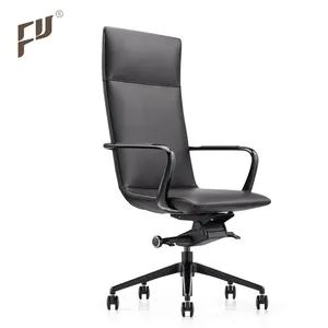 FURICCO Fast Delivery High Back Business Office Chair Commercial Manager Leather Office Chair