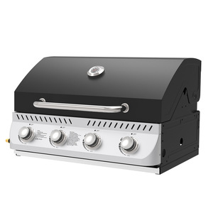 <span class=keywords><strong>Barbecue</strong></span> à <span class=keywords><strong>gaz</strong></span> moderne de luxe en <span class=keywords><strong>acier</strong></span>, antiadhésif, sans fumée, avec sécurité flamme, multifonctionnel, anti-rouille, pour l'extérieur - Product Image 4