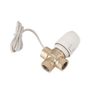 Válvula Termostática Unidireccional de Latón Resistente a la Corrosión con Rosca Interna DN15/DN20/DN25 para Calefacción por Suelo Radiante, Sistemas HVAC Duraderos para el Hogar - Product Image 1
