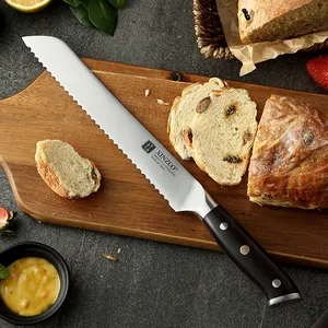 Немецкий кухонный нож для хлеба из нержавеющей стали, 9 дюймов