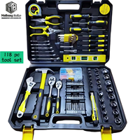 Juego de Herramientas Multifuncional para el Hogar, Incluye Herramientas Manuales para Ferretería, Electricidad, Carpintería y Mantenimiento, Personalizable OEM
