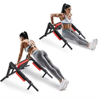 Barras Paralelas de Acero Resistente para Gimnasio en Casa, Barra de Dominadas Montada en la Pared, Equipo de Entrenamiento de Fuerza, Barras Paralelas en la Pared