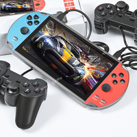 Gamegaga X40 Consola de Juegos Portátil Retro Clásica de 7 Pulgadas y 16 GB, Compatible con Juegos de Doble Jugador con Cable / Formatos de Juego SNES 10000