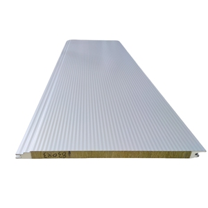 Giá tốt nhất chống cháy cách nhiệt cấu trúc PU bánh sandwich Panel tường cho phòng lạnh và khách sạn các ứng dụng - Product Image 1