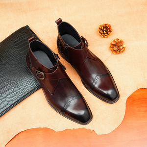 Botas Chukka Clásicas Retro para Hombre, a la Moda 2025, Impermeables, para Otoño e Invierno, para Senderismo, Trabajo y Uso Diario - Product Image 2