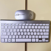Ensemble d'articles promotionnels personnalisés pour entreprises : clavier sans fil, souris, stylo, batterie externe USB pour le marketing d'entreprise
