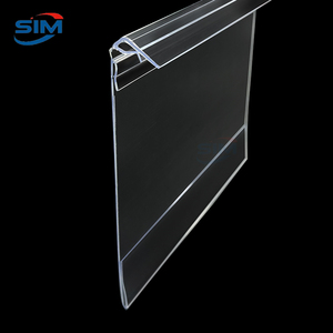 Porta Prezzi in PVC Trasparente con Clip Senza Attrezzi, Certificato CE, Formati A6/A7/A8 per Esposizione Prezzi nei Negozi - Product Image 1