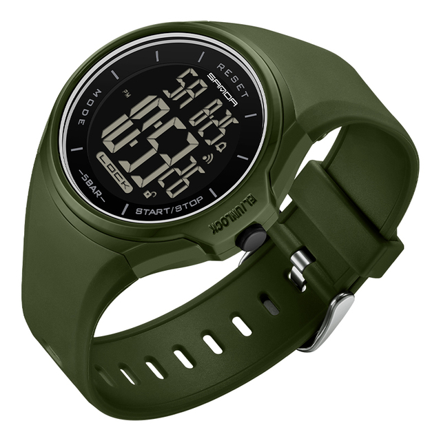 Waterproof Digital Watch Men Sport Watches Electronic LED Male Wrist Watch for Men Clock SANDA Brand Wristwatch