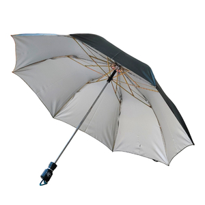 Parapluie pliant vert 2 sections pour hommes et femmes, résistant au vent, léger, idéal pour les voyages, en vente par les exportateurs - Product Image 2