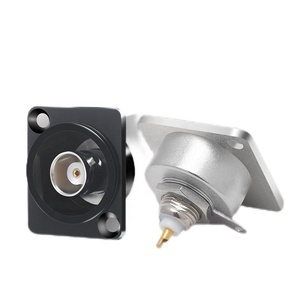 Conector BNC tipo SETO <span class=keywords><strong>D</strong></span>, Conector de montaje en Panel de pared de aleación de zinc, acoplador en línea, placa frontal, conector Keystone - Product Image 3