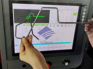 Dobladora automática de alambre 3D de alta resistencia para aplicaciones diarias de hardware con motor central y componentes de rodamiento - Product Image 6