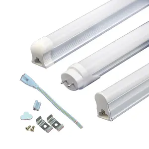 T5ブラケット一体型LEDチューブライト2ft4ft 6ft 600mm 1200mm 1500mm T5LEDリニアランプ