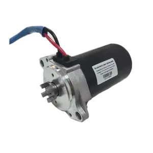 Sikat pompa setir listrik 12v, motor daya/roda gigi untuk mobil mini 220W