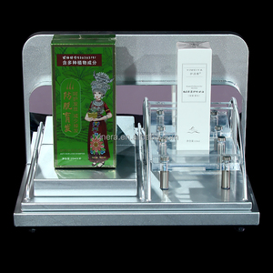 <b>Acrylic</b> Cosmetic Display <b>Stand</b>, Countertop Retail Makeup Organizer for Beauty Products - Product Image 2