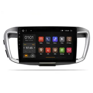 MCX Android10 dört çekirdekli araba radyo Stereo Video araç DVD oynatıcı multimedya oynatıcı Honda Accord 2016 için SWC GPS WIFI BT dokunmatik ekran