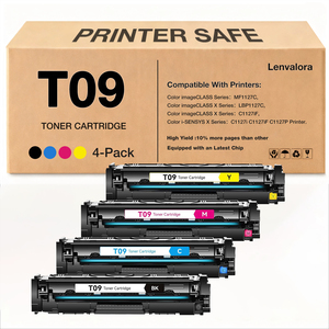 ตลับหมึกพิมพ์ T09ชิปใหม่สำหรับเปลี่ยน T09แคนนอน3017C005AA T09L สำหรับคลาสภาพสี MF1127C x เครื่องพิมพ์ LBP1127C 4แพ็ค - Product Image 1