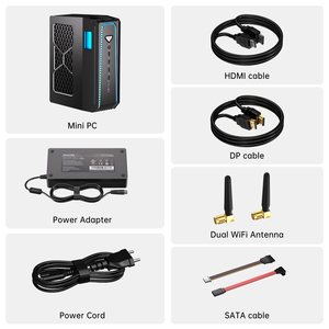 คอมพิวเตอร์เกมมิ่งขนาดเล็ก รุ่น Core I7-14700F RTX 4070 12GB ระบายความร้อนด้วย DDR5 สำหรับงานสร้างสรรค์ มินิเดสก์ท็อปคอมพิวเตอร์ SL-800 SL-800 SL-800 SL- - Product Image 5