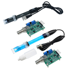 Vloeibare Ph 0-14 Waarde Detectie Regulator Sensor Module Monitoring Controle Meter Tester + Bnc Ph Elektrode Probe - Product Image 4