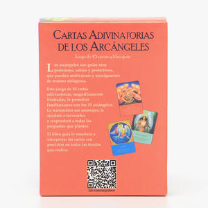Gran Oferta 45 Piezas Cartas de Oráculo en Español Impresas 10.4*7.4 cm Cartas Adivinatorias de los Arcángeles Tarot Juego de Mesa - Product Image 6