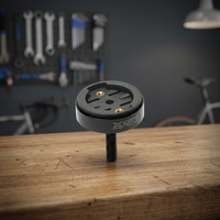 XON Ultra-Light Alloy 6061 Sensor MTB Sepeda GPS Cycle Computer Holder Top Cap Cycling Stopwatch Mount untuk Stem XBT-49