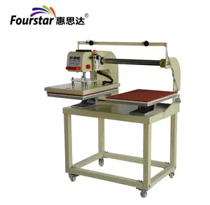 Fours tar Heiß press maschine T-Shirt Druck Logo Heiß press maschine 40x50 40x60 38x38