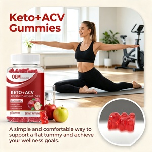 Compléments alimentaires pour la perte de poids, gommes au vinaigre de cidre de pomme naturel, marque privée OEM, KETO ACV, brûleur de graisse, soins de santé - Product Image 3