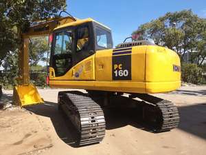 Excavatrice d'occasion, matériel de terrassement, KOMATSU PC160, à vendre - Product Image 5
