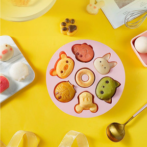 <span class=keywords><strong>Moule</strong></span> de cuisson rectangulaire en <span class=keywords><strong>silicone</strong></span> 100 % pour gâteaux, outils de <span class=keywords><strong>chocolat</strong></span> faits main en forme de petits animaux mignons, écologiques et de qualité alimentaire, vente en gros - Product Image 2